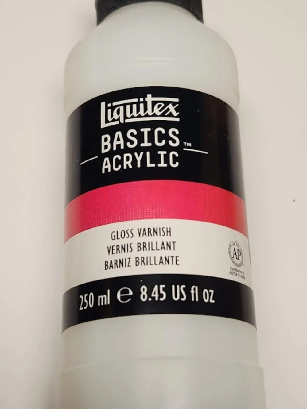 NEW Liquitex Basics Acrylic Gloss Varnish Painting Craft Supplies Arts and Craft